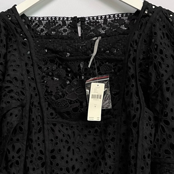 NWT Anthropologie Victorian Cutwork Blouse - Picture 8 of 10